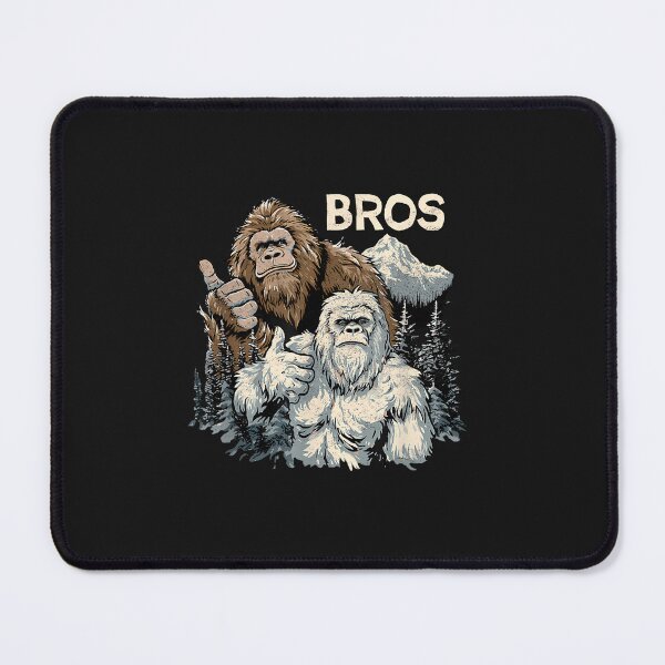 Item preview, Funny Bros Bigfoot and Yeti Brothers Sasquatch Awesome Cool designed and sold by FrankIsabel.