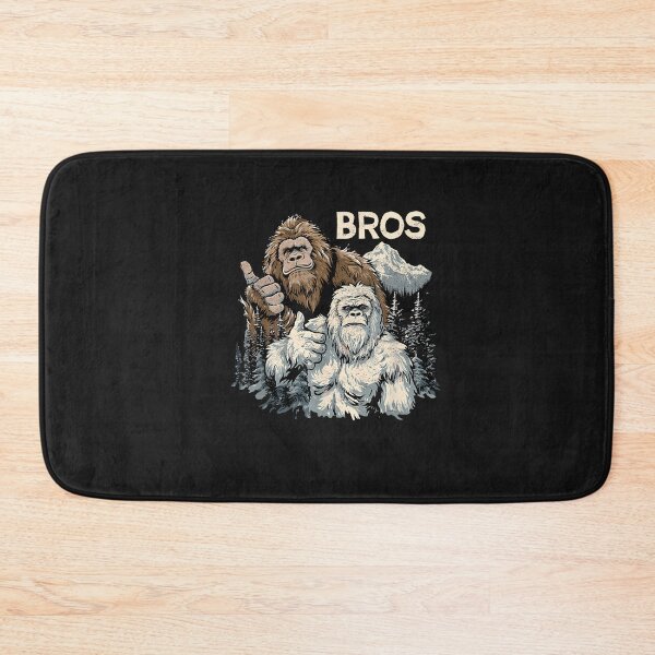 Item preview, Funny Bros Bigfoot and Yeti Brothers Sasquatch Awesome Cool designed and sold by FrankIsabel.