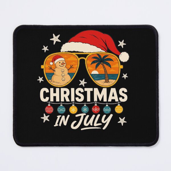 Item preview, Santa Claus Sunglasses Beach Christmas in July Men Women Kids designed and sold by clothesy7.