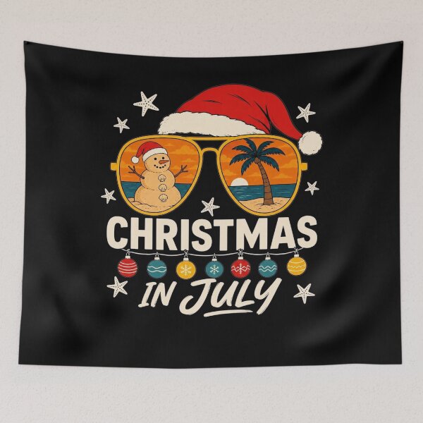 Item preview, Santa Claus Sunglasses Beach Christmas in July Men Women Kids designed and sold by clothesy7.