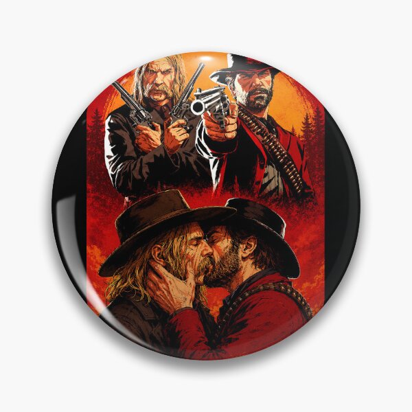 Item preview, LGBT Friends - Arthur Morgan VS Micah Bell designed and sold by Green Sama.