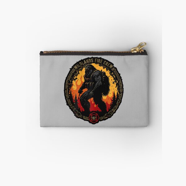 Item preview, Retro Bigfoot Wildland Firefighter Sasquatch Fireman Gifts designed and sold by ArleneRowe.