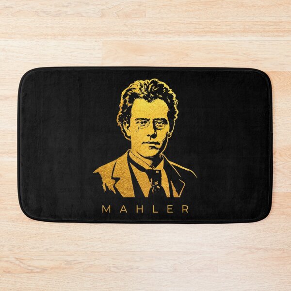 Item preview, Gustav Mahler  golden poster designed and sold by CMYKStudio.