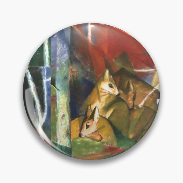 Item preview, Franz Marc - Deer in the Forest designed and sold by Jon-Baran.