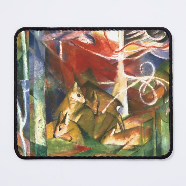 Item preview, Franz Marc - Deer in the Forest designed and sold by Jon-Baran.