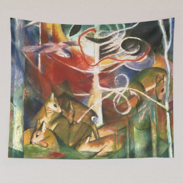 Item preview, Franz Marc - Deer in the Forest designed and sold by Jon-Baran.