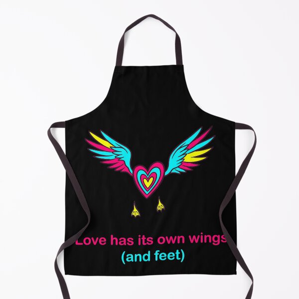 Item preview, Funny Love Has Its Own Wings and Feet Neon Pop Art designed and sold by UkrainianSpain.