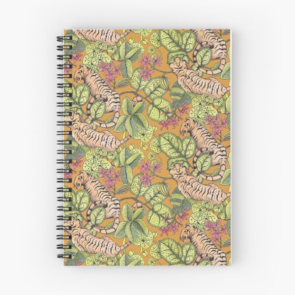 Item preview, Tiger seamless pattern, nature aesthetic, wildlife art designed and sold by zephyrstudio26.
