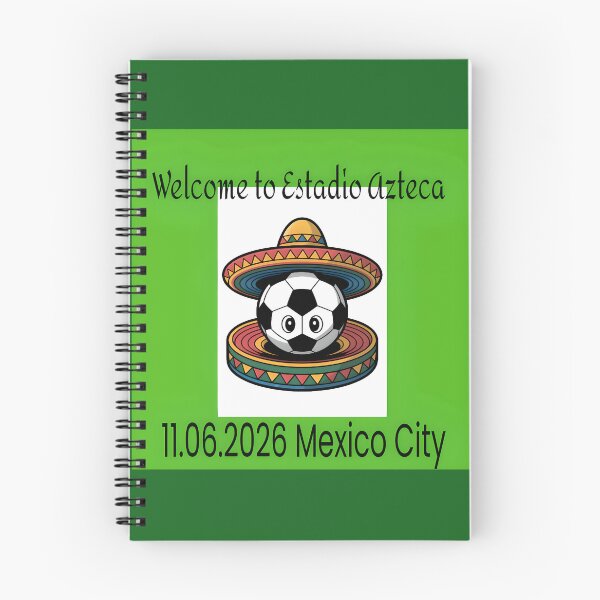 Item preview, Bienvenidos al Estadio Azteca de la Ciudad de México, 11 de junio de 2026. designed and sold by ParadoxParadox.