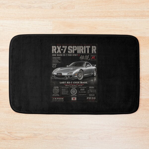 Item preview, 2002 Mazda RX-7 Spirit R Final Edition 13B Rotary JDM Legend Vintage Art designed and sold by TheArtOfCar.