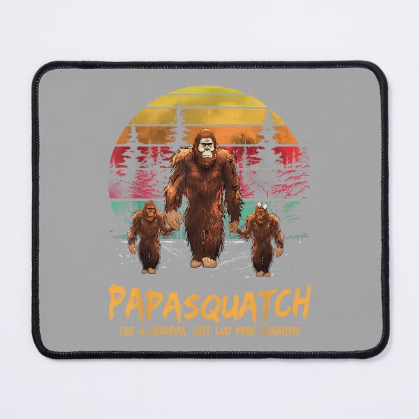 Item preview, Retro Papa Squatch Like A Grandpa Funny Bigfoot Sasquatch designed and sold by ArleneRowe.