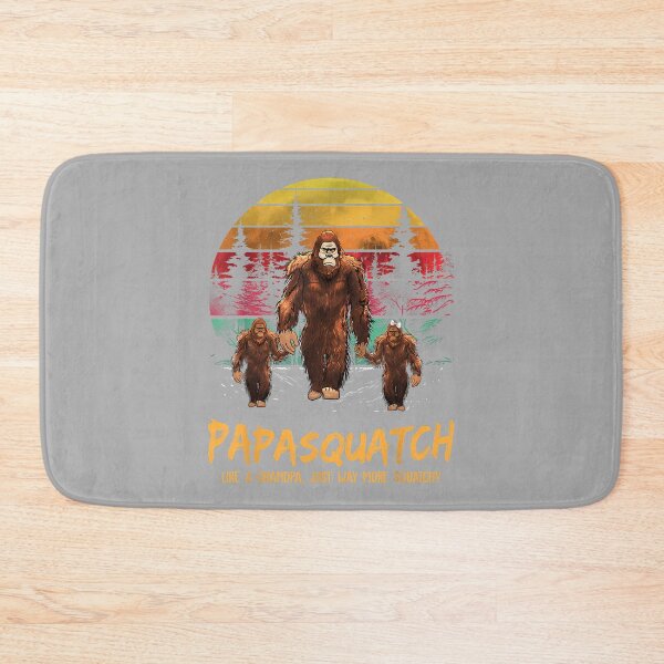 Item preview, Retro Papa Squatch Like A Grandpa Funny Bigfoot Sasquatch designed and sold by ArleneRowe.