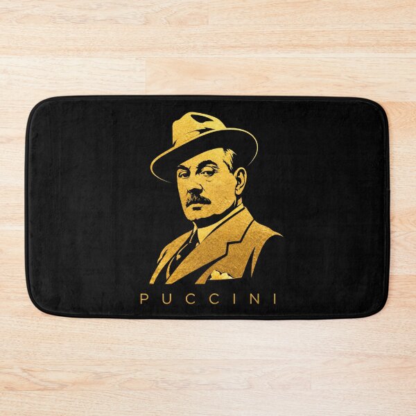 Item preview, Giacomo Puccini golden poster designed and sold by CMYKStudio.