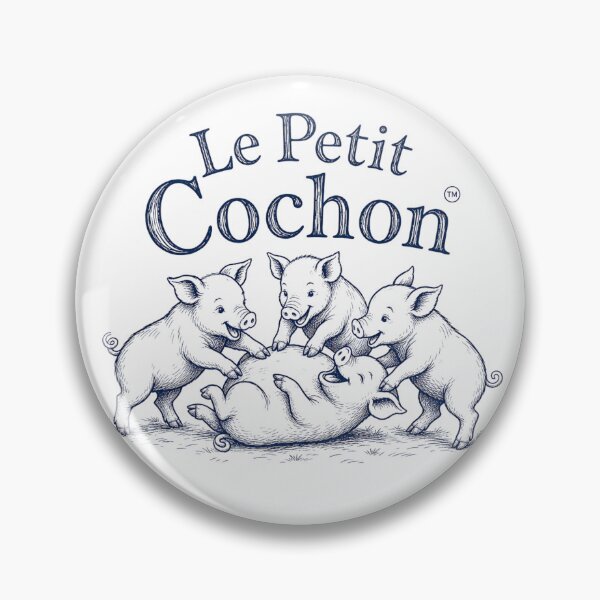 Item preview, Le Petit Cochon Group Pig designed and sold by Casterisk Creative.