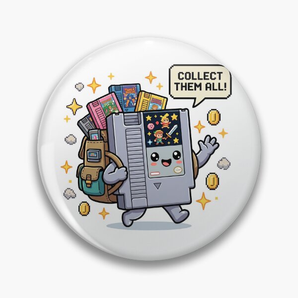 Item preview, The Cartridge Family – Keith | CGI Kawaii Retro Gamer Art designed and sold by GloriousIdiot.