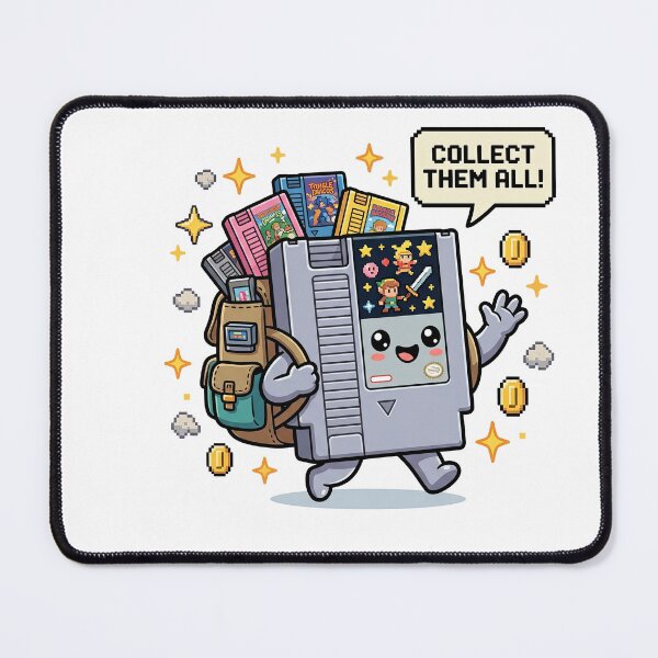 Item preview, The Cartridge Family – Keith | CGI Kawaii Retro Gamer Art designed and sold by GloriousIdiot.