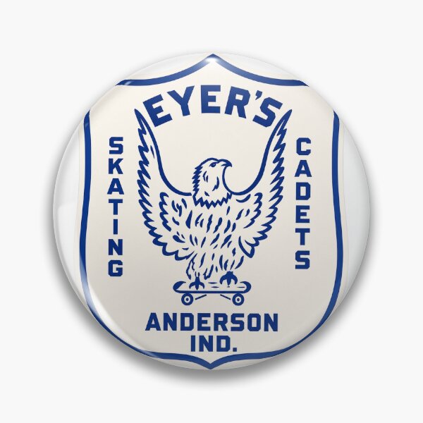 Item preview, Eyer's Skating Cadets Anderson Indiana Roller Skating Rink Sticker Decal Label designed and sold by tislord.