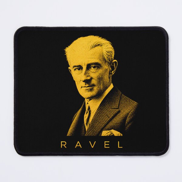 Item preview, Maurice Ravel golden poster designed and sold by CMYKStudio.