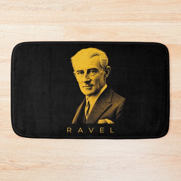 Item preview, Maurice Ravel golden poster designed and sold by CMYKStudio.