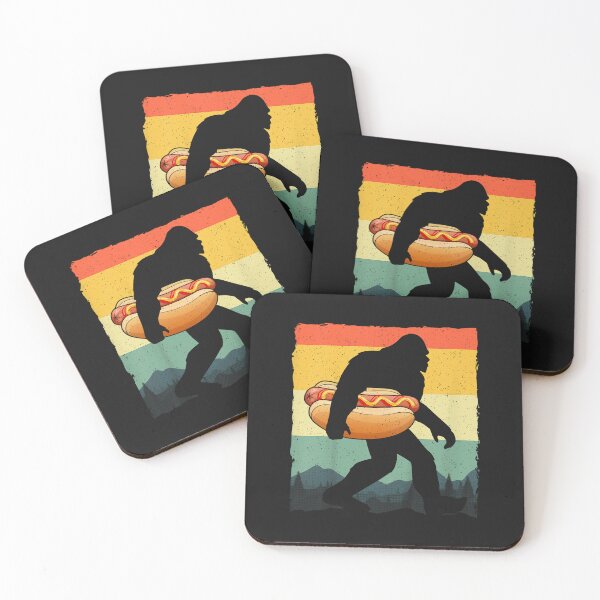 Item preview, Funny Hot Dog Art for Men Women Bigfoot Hotdog Lovers designed and sold by FrankIsabel.