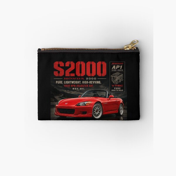 Item preview, 2000 Honda S2000 AP1 F20C VTEC 9000 RPM JDM Roadster Vintage Art designed and sold by TheArtOfCar.