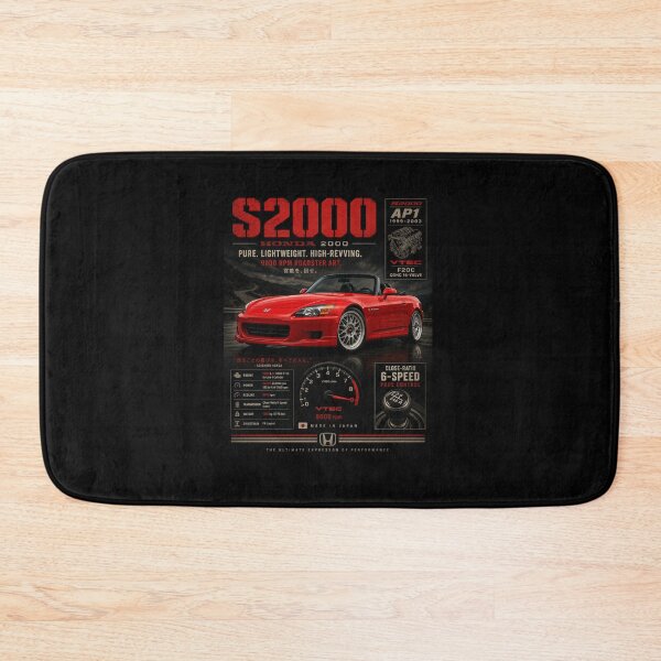 Item preview, 2000 Honda S2000 AP1 F20C VTEC 9000 RPM JDM Roadster Vintage Art designed and sold by TheArtOfCar.