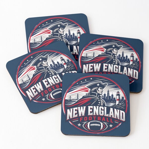 Item preview, New England Football Heritage Sports Logo Shirt designed and sold by TKOprintdesigns.