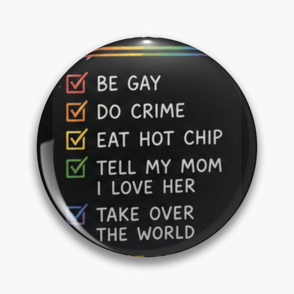 Item preview, gay agenda list designed and sold by cloudzer0000.