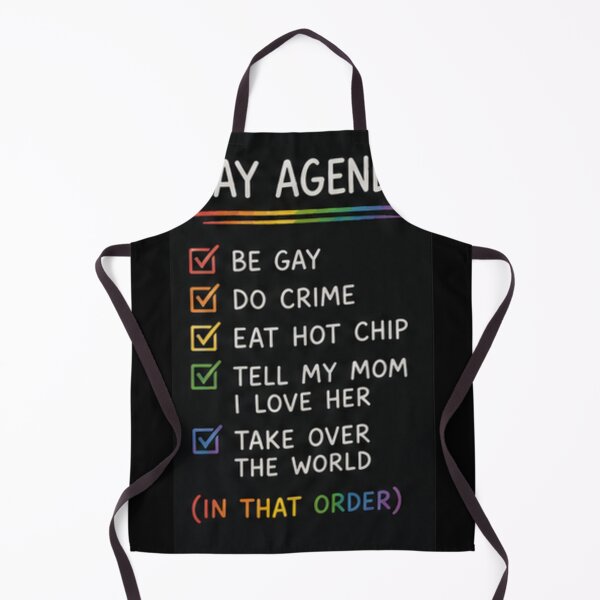 Item preview, gay agenda list designed and sold by cloudzer0000.