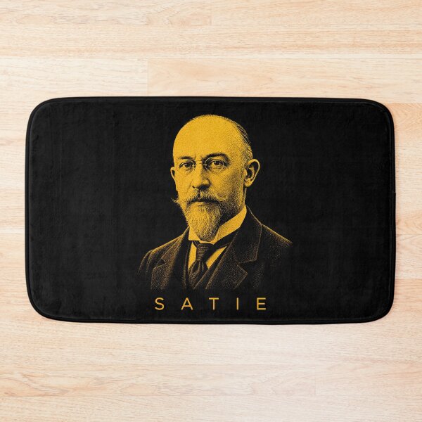 Item preview, Erik Satie golden poster designed and sold by CMYKStudio.