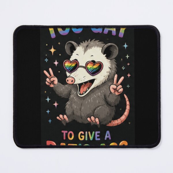 Item preview, too gay to give a rats as designed and sold by cloudzer0000.