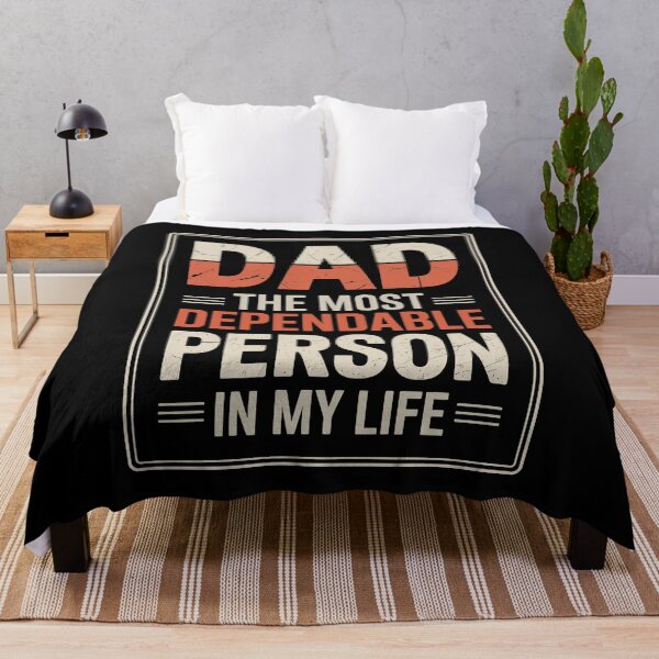 Item preview, Dad The Most Dependable Person In My Life Meaningful Father's Day Gift Proud Father designed and sold by Say It With Ink.