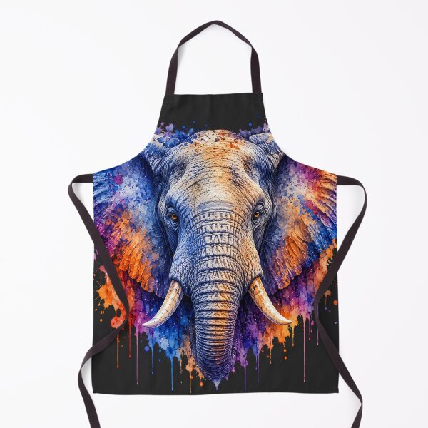 Item preview, Watercolor Splash - Elephant designed and sold by BlackBullWarrior.