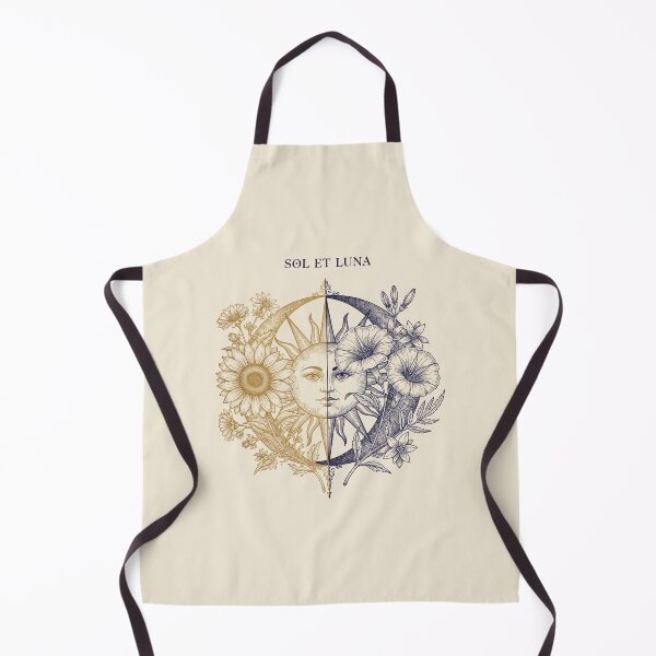 Item preview, Sol Et Luna Sun Moon Botanical Vintage Art designed and sold by PixelQ.