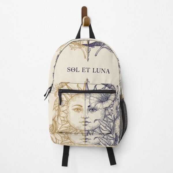 Item preview, Sol Et Luna Sun Moon Botanical Vintage Art designed and sold by PixelQ.