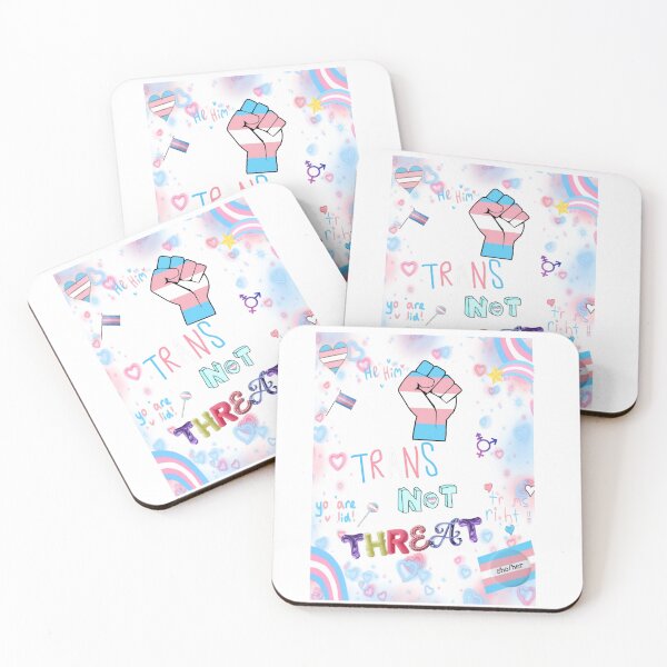 Item preview, trans not threat designed and sold by Vishal Raj.