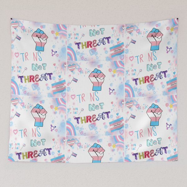Item preview, trans not threat designed and sold by Vishal Raj.