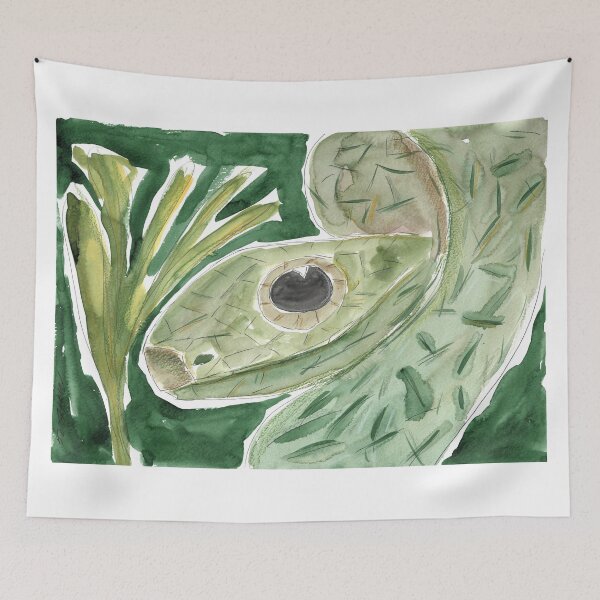Item preview, Giant Green Tree Snake designed and sold by Anke‘s Bazaar.