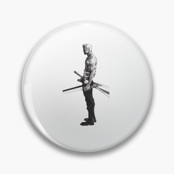Item preview, Zoro Dark Silhouette Side View designed and sold by The-Lone-Rodent.