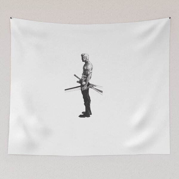 Item preview, Zoro Dark Silhouette Side View designed and sold by The-Lone-Rodent.