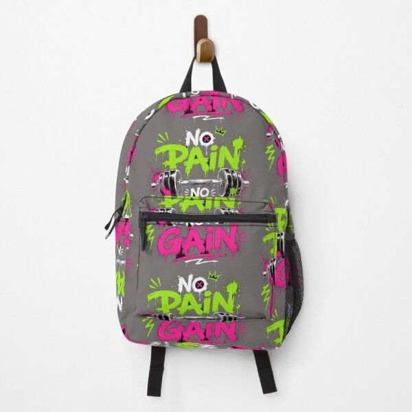 Item preview, NO PAIN NO GAIN Gym Graffiti Shirt | Fitness Streetwear designed and sold by Golden Era Studio.