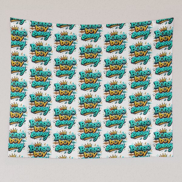 Item preview, Bongo Boy Energy Urban Streetwear Graphic designed and sold by NaphDesigns.