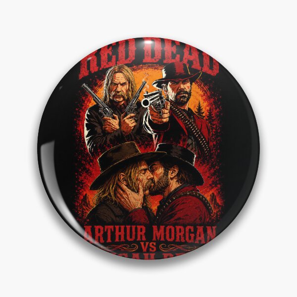 Item preview, Best Friends? - Arthur Morgan VS Micah Bell designed and sold by Green Sama.