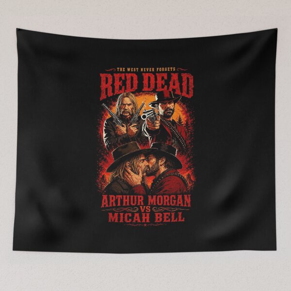 Item preview, Best Friends? - Arthur Morgan VS Micah Bell designed and sold by Green Sama.