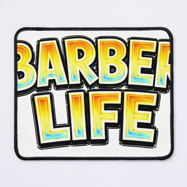 Item preview, Barber Life Retro Typography Design designed and sold by Mac Sketches.