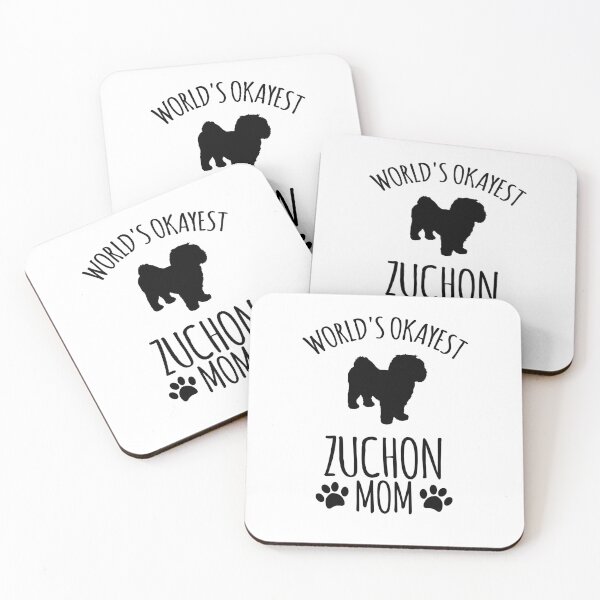 Item preview, Worlds Okayest Zuchon Mom - Dog Mom designed and sold by kindxinn.