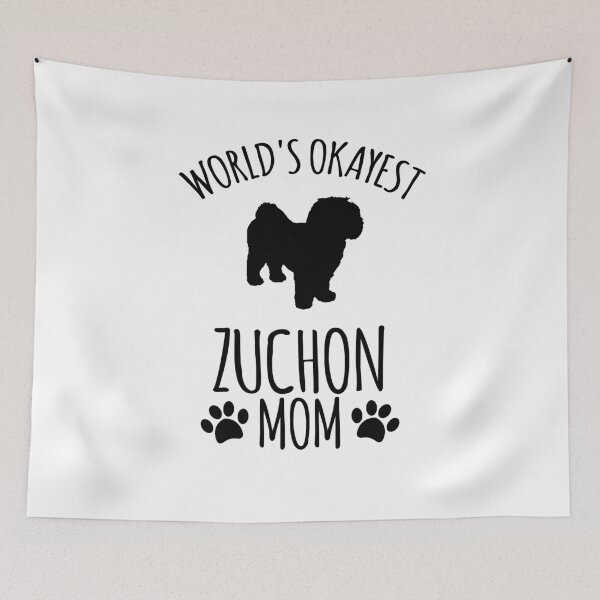 Item preview, Worlds Okayest Zuchon Mom - Dog Mom designed and sold by kindxinn.