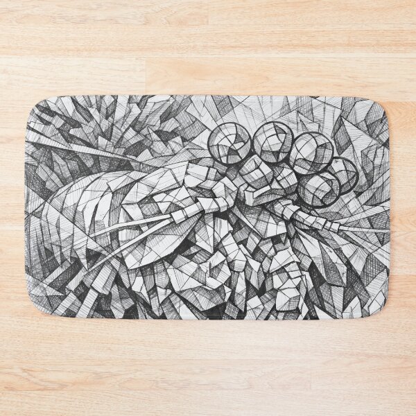 Item preview, Mantis Shrimp Coral Geometry - Surrender to Perception Beyond Reality designed and sold by WildlifeInc.
