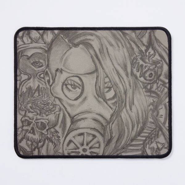 Item preview, Gas mask girl  designed and sold by BSMX.