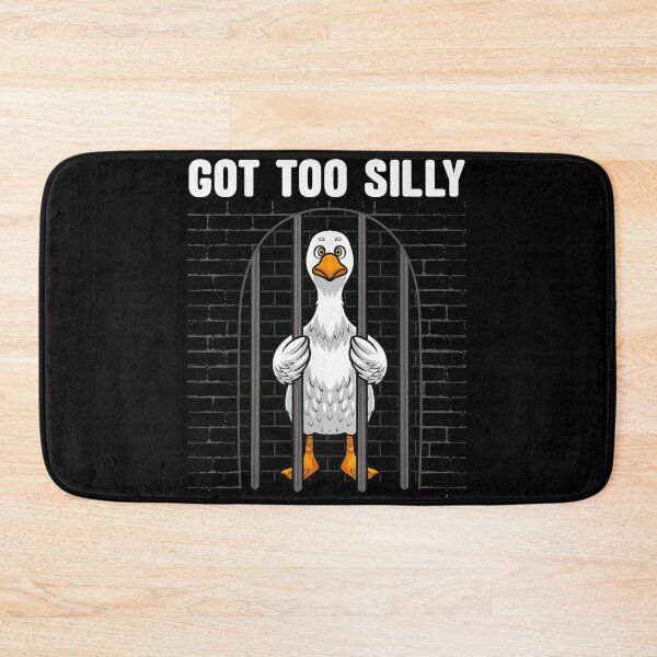 Item preview, Got Too Silly Goose In Jail Funny Meme Animal Humor Graphic Tee designed and sold by Daisy Grimes.